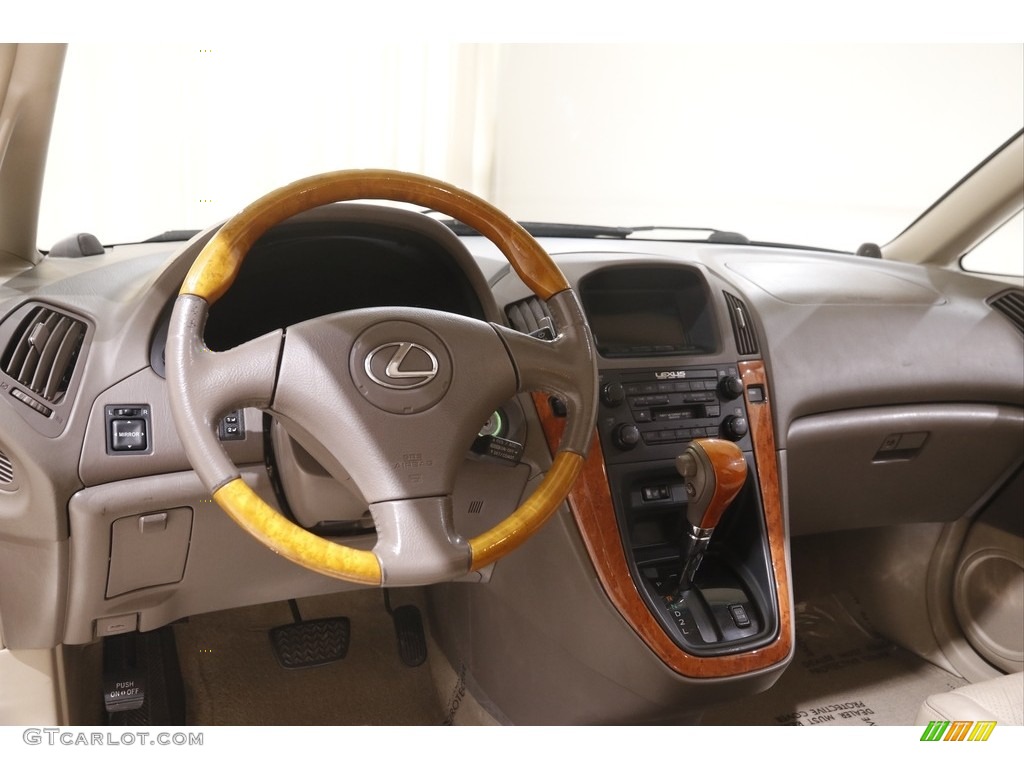 2002 RX 300 AWD - Burnished Gold Metallic / Ivory photo #6