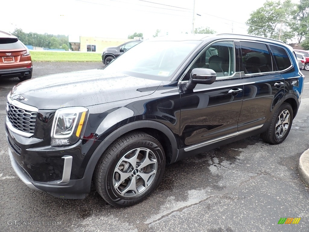 2020 Telluride EX AWD - Ebony Black / Black photo #7