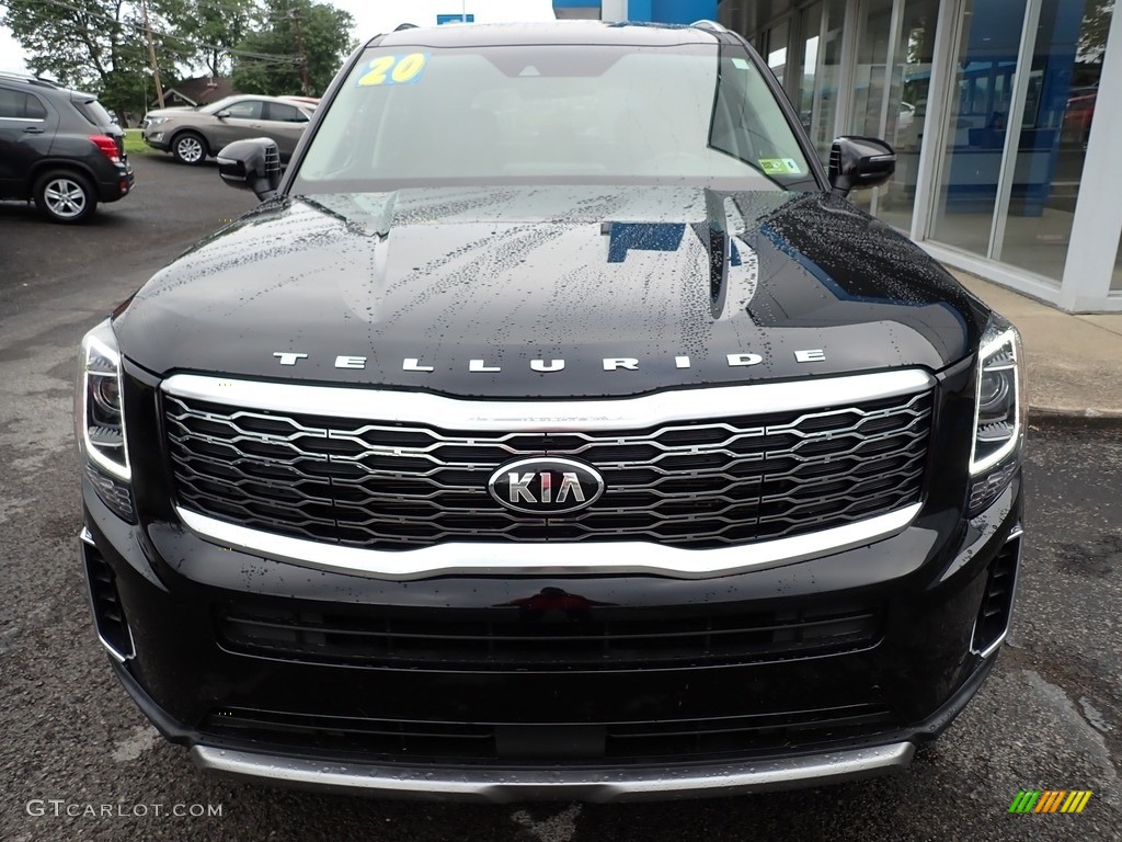 2020 Telluride EX AWD - Ebony Black / Black photo #8