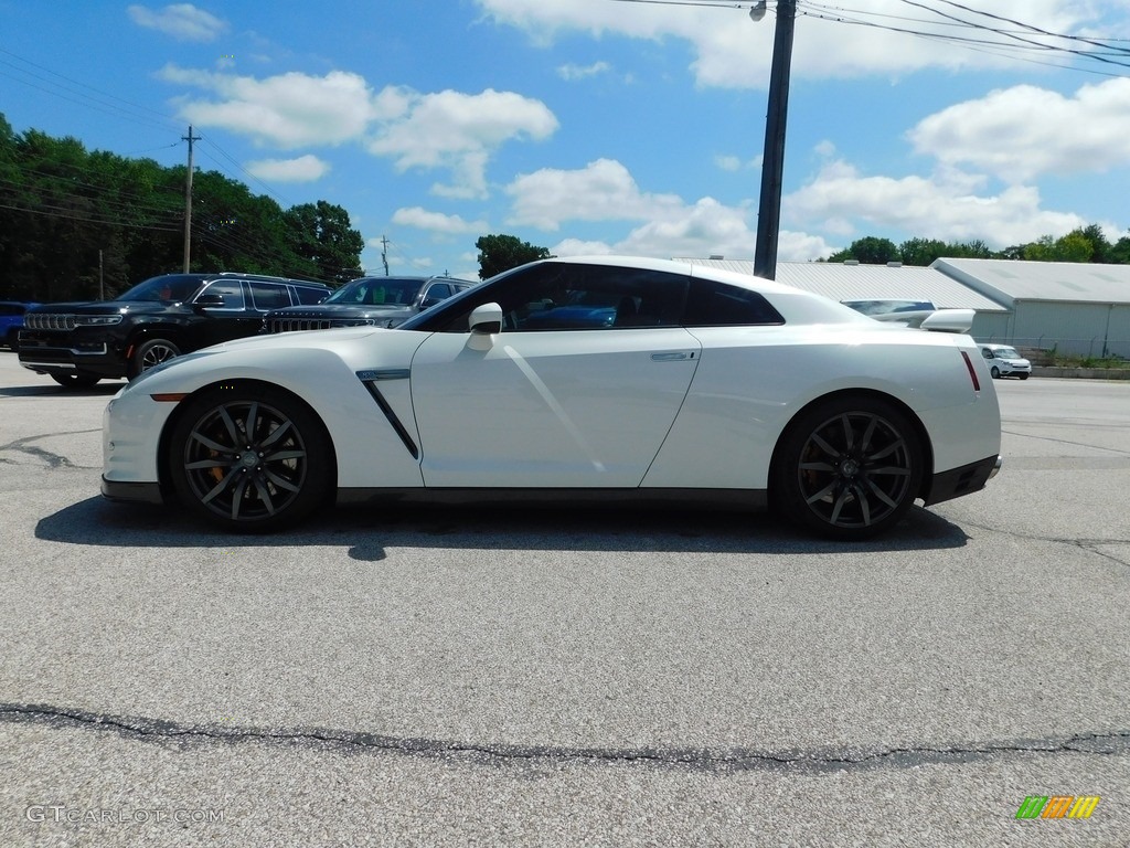 Pearl White 2014 Nissan GT-R Premium Exterior Photo #144642164