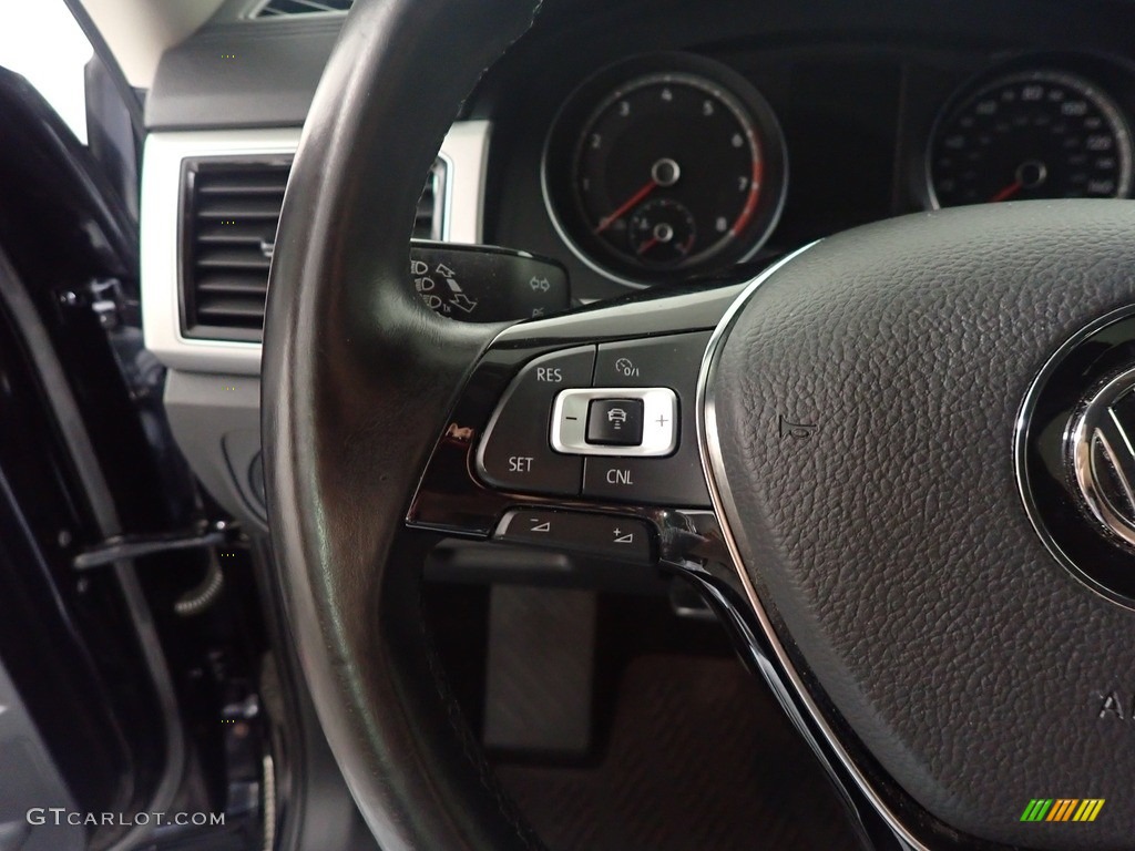 2018 Volkswagen Atlas SEL 4Motion Titan Black Steering Wheel Photo #144642263