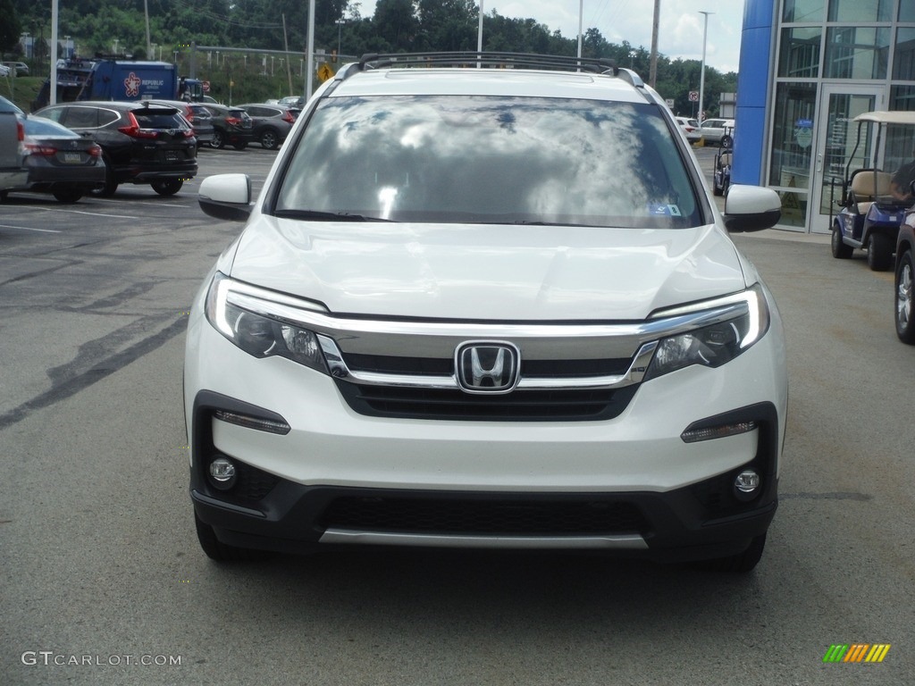 2019 Pilot EX-L AWD - White Diamond Pearl / Beige photo #5