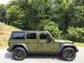 2022 Sarge Green Jeep Wrangler Unlimited Sport Altitude 4x4  photo #5