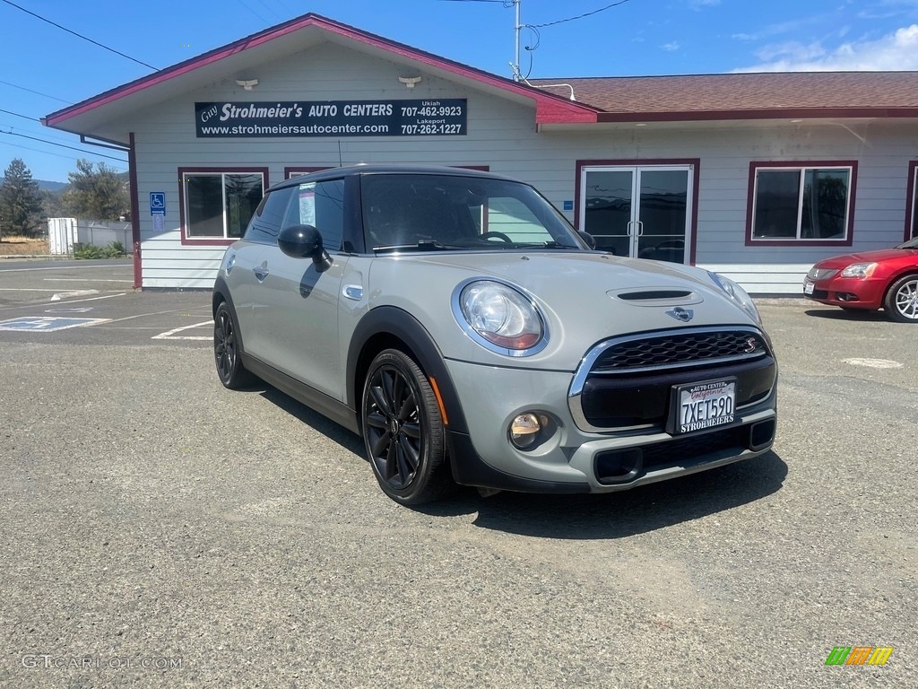 2017 Hardtop Cooper S 2 Door - Moonwalk Grey Metallic / Carbon Black photo #1