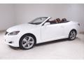 Starfire White Pearl 2012 Lexus IS 350 C Convertible Exterior