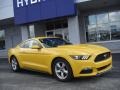 2015 Triple Yellow Tricoat Ford Mustang V6 Coupe #144641470