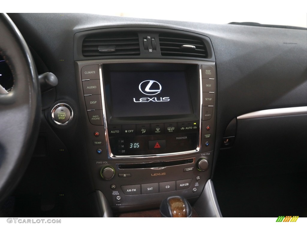 2012 Lexus IS 350 C Convertible Controls Photo #144644072
