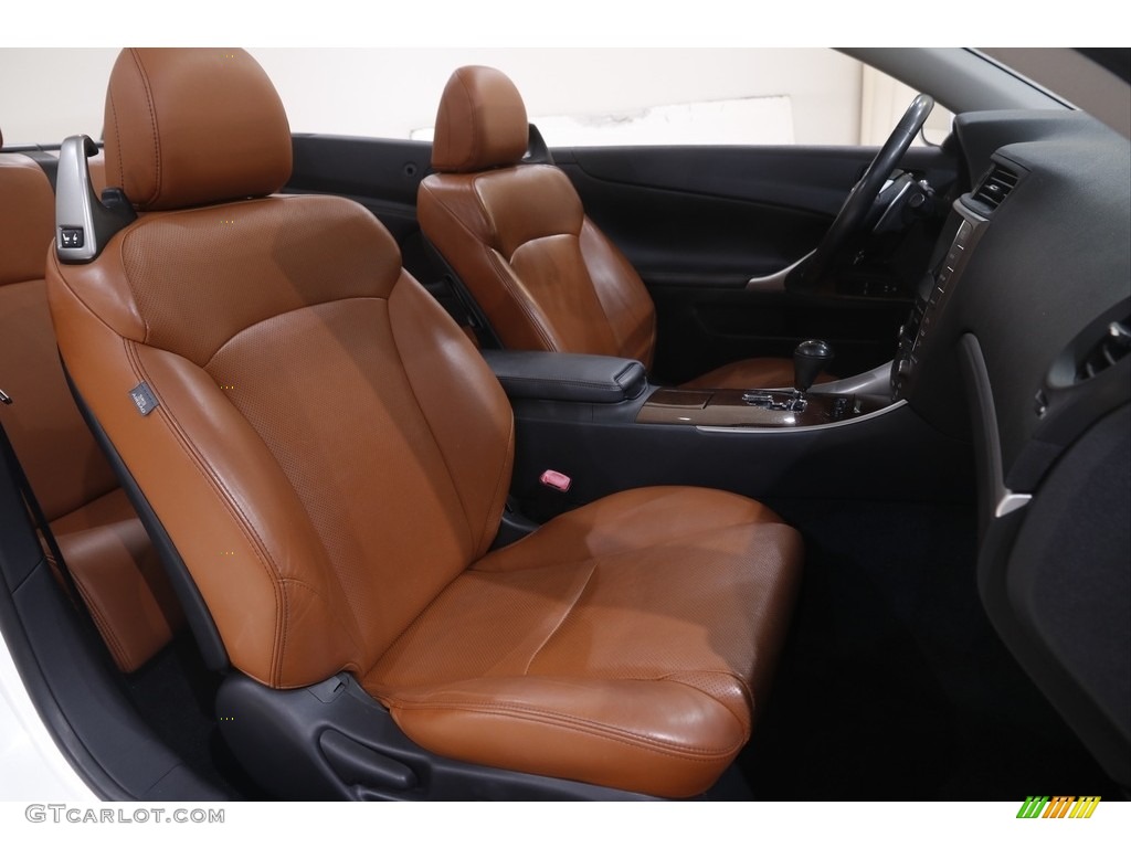 Saddle Tan Interior 2012 Lexus IS 350 C Convertible Photo #144644240