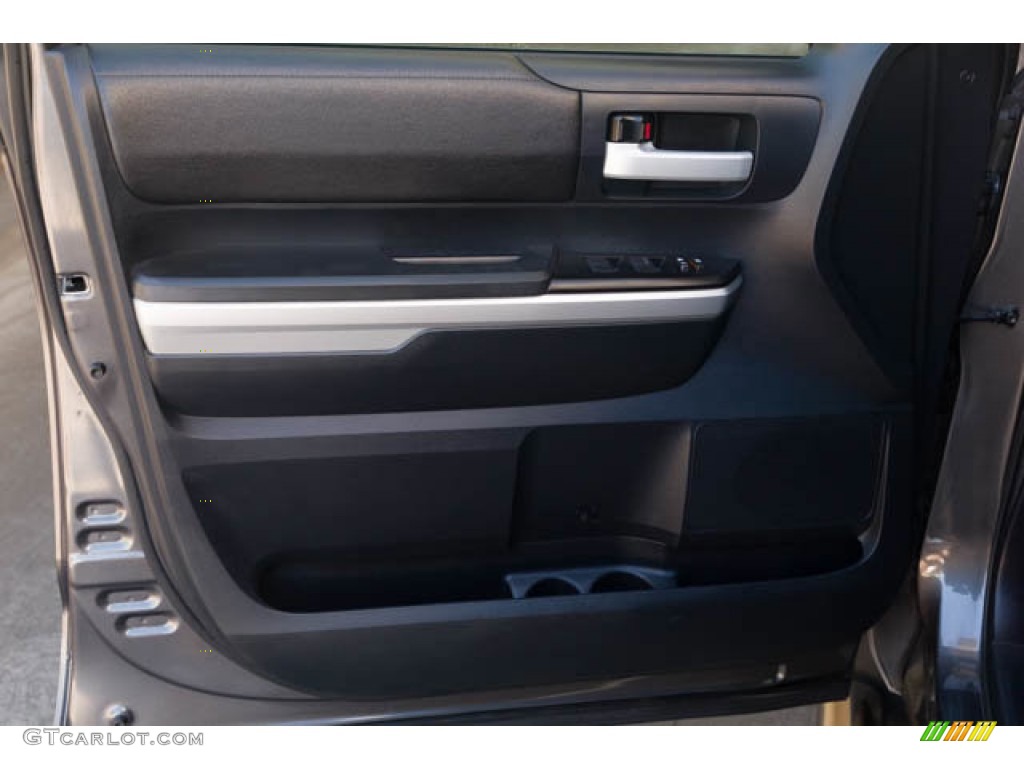 2016 Toyota Tundra SR5 Double Cab Black Door Panel Photo #144644393