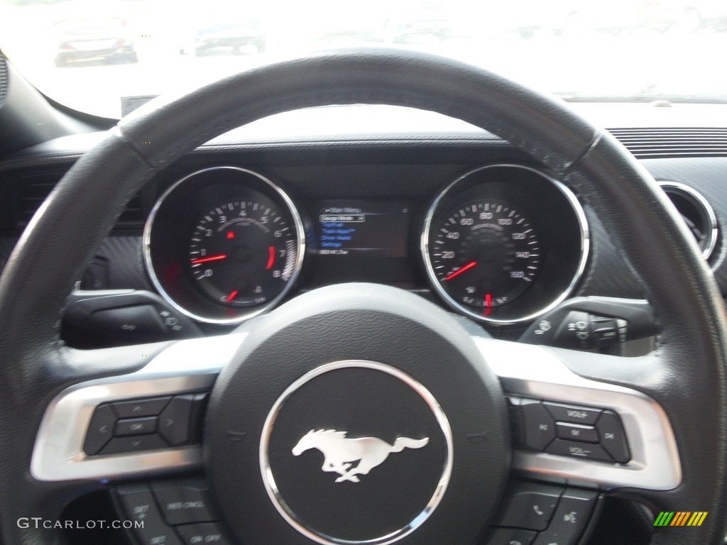 2015 Mustang V6 Coupe - Triple Yellow Tricoat / Ebony photo #21