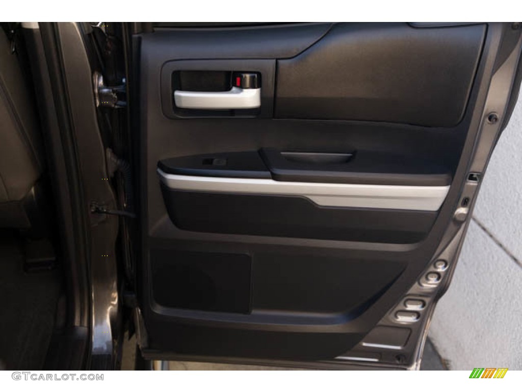 2016 Toyota Tundra SR5 Double Cab Black Door Panel Photo #144644453