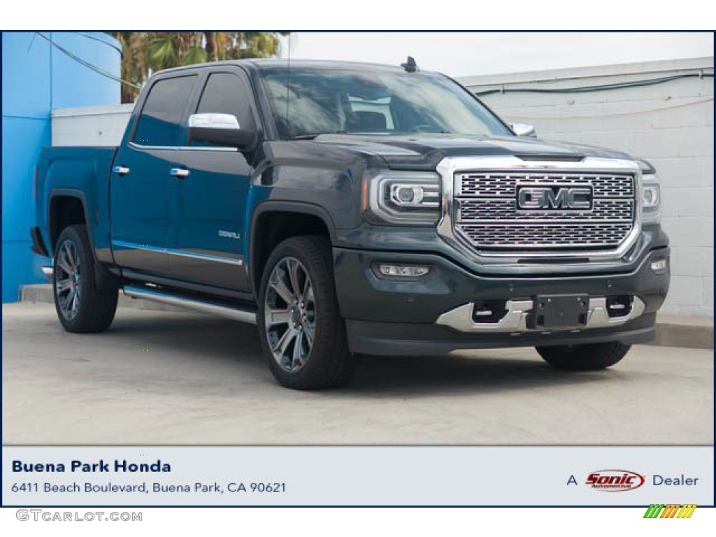 2018 Sierra 1500 Denali Crew Cab 4WD - Dark Slate Metallic / Jet Black photo #1