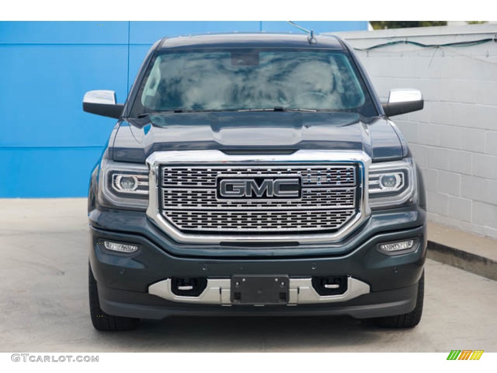 2018 Sierra 1500 Denali Crew Cab 4WD - Dark Slate Metallic / Jet Black photo #7
