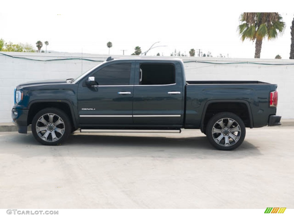 2018 Sierra 1500 Denali Crew Cab 4WD - Dark Slate Metallic / Jet Black photo #8