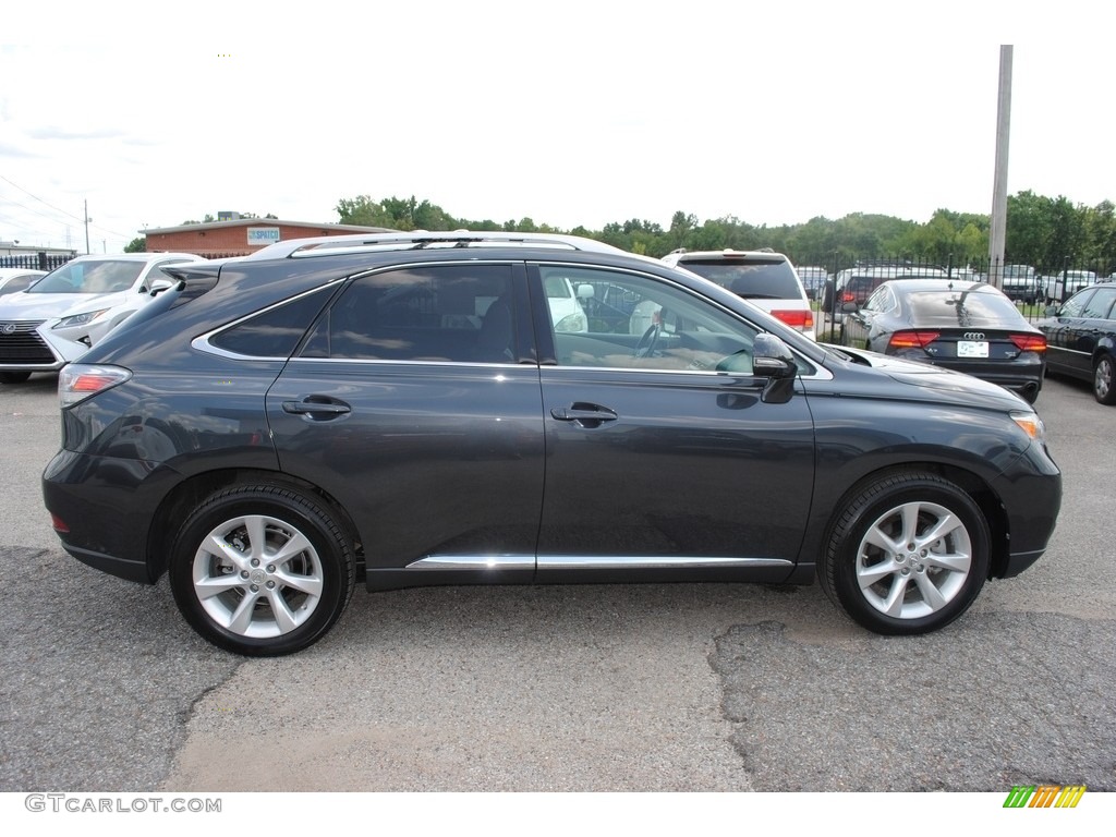 2010 RX 350 AWD - Smokey Granite Mica / Light Gray/Espresso Birds-Eye Maple photo #6