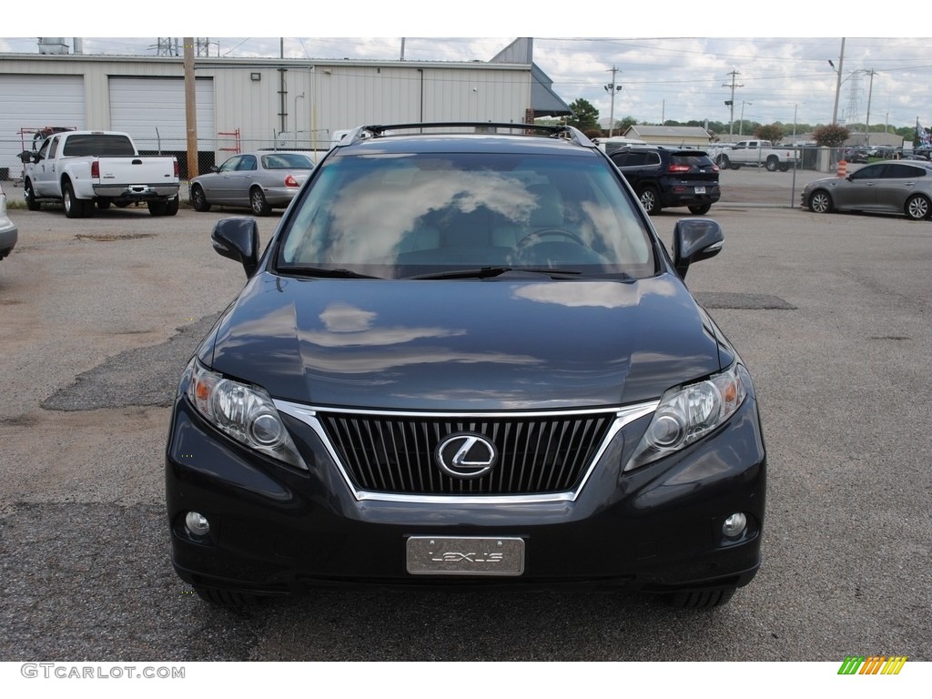 2010 RX 350 AWD - Smokey Granite Mica / Light Gray/Espresso Birds-Eye Maple photo #8