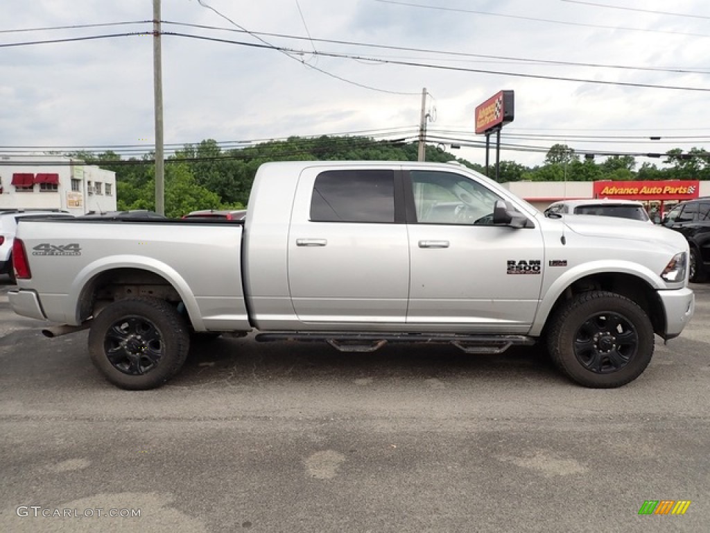 2018 2500 Big Horn Mega Cab 4x4 - Bright Silver Metallic / Black photo #6