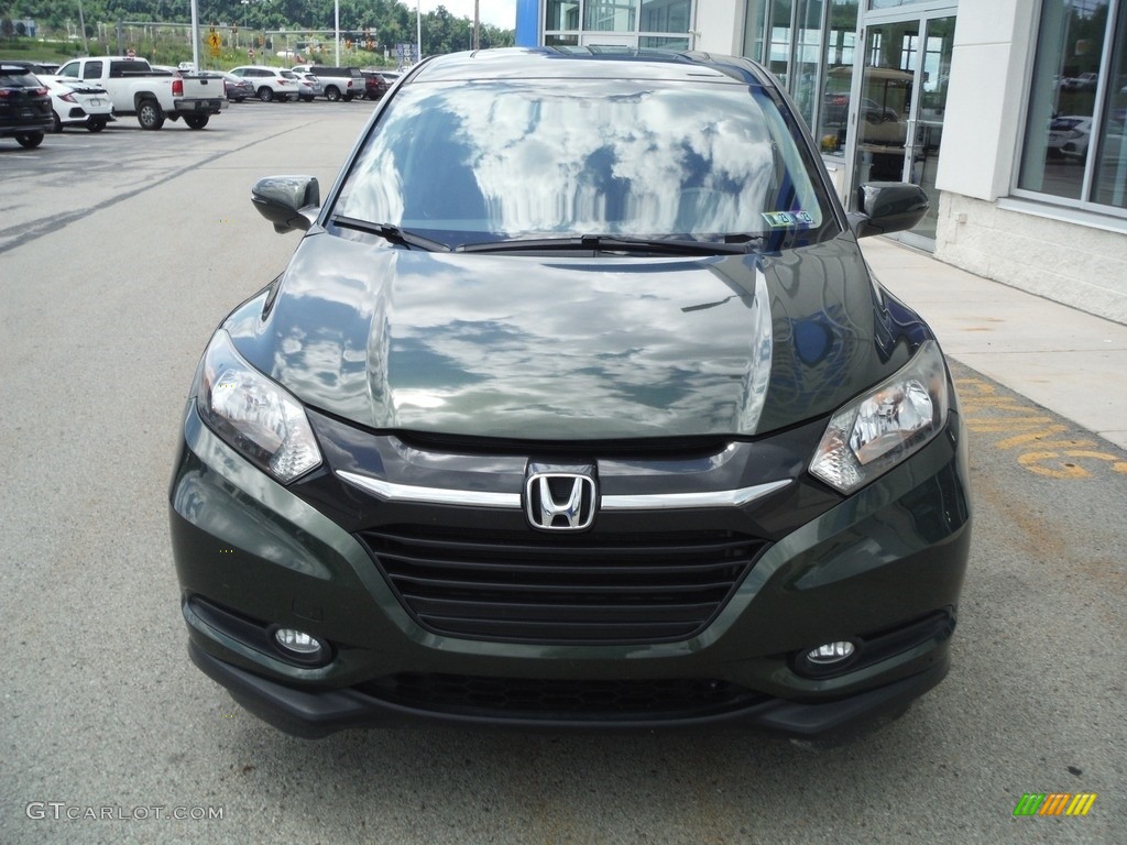 2017 HR-V EX AWD - Misty Green Pearl / Black photo #4
