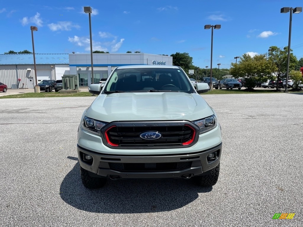 2021 Ranger Lariat SuperCrew 4x4 - Cactus Gray Metallic / Ebony photo #2