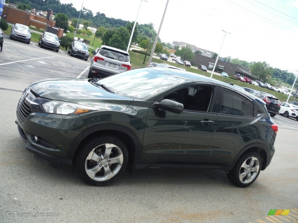 2017 HR-V EX AWD - Misty Green Pearl / Black photo #6