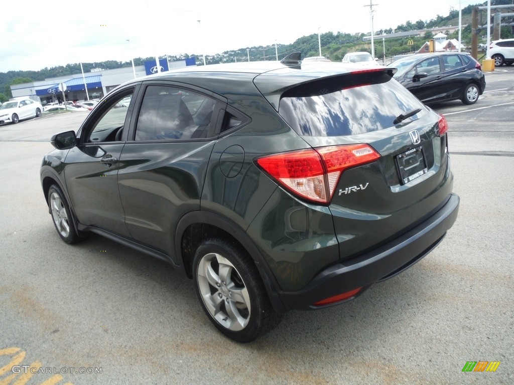 2017 HR-V EX AWD - Misty Green Pearl / Black photo #7