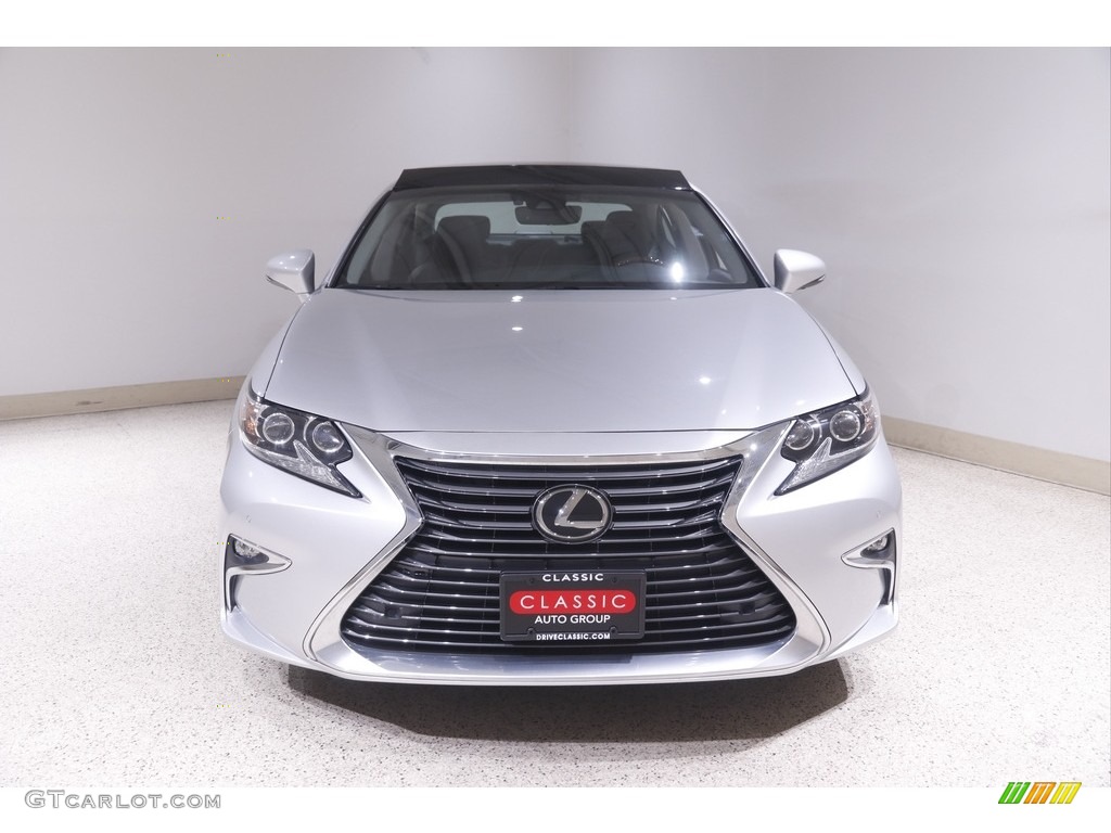 2018 ES 350 - Silver Lining Metallic / Black photo #2