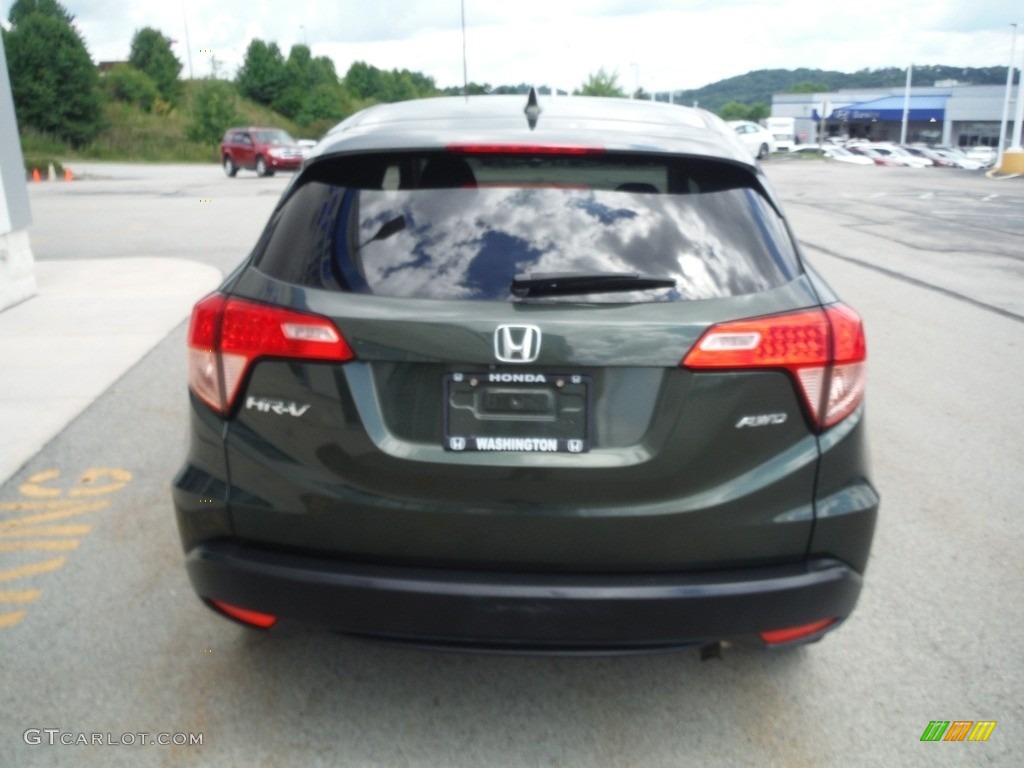 2017 HR-V EX AWD - Misty Green Pearl / Black photo #8