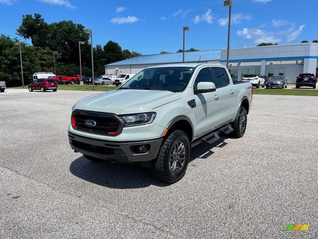2021 Ranger Lariat SuperCrew 4x4 - Cactus Gray Metallic / Ebony photo #5