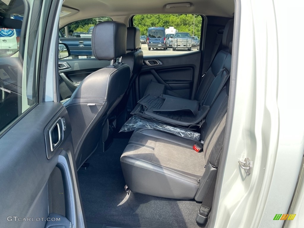 2021 Ford Ranger Lariat SuperCrew 4x4 Rear Seat Photos