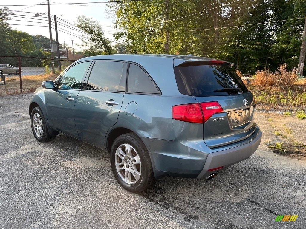 2007 MDX Technology - Steel Blue Metallic / Taupe photo #10