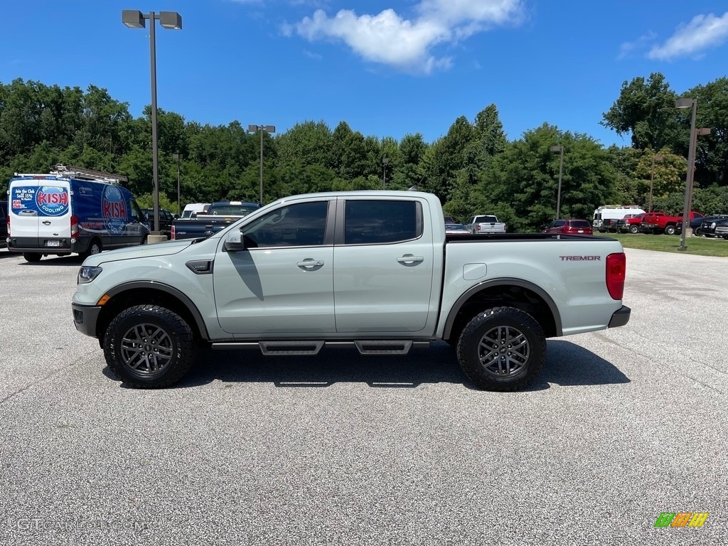 2021 Cactus Gray Metallic Ford Ranger Lariat SuperCrew 4x4 144641536