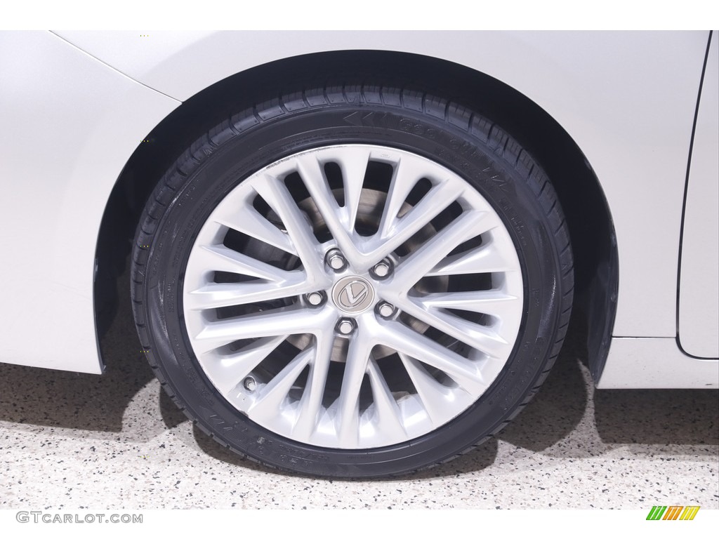 2018 ES 350 - Silver Lining Metallic / Black photo #24