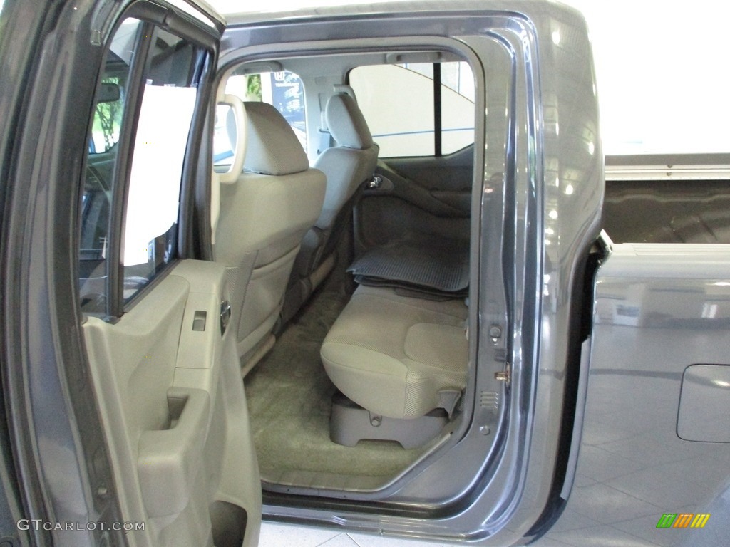 Steel Interior 2013 Nissan Frontier SV V6 Crew Cab 4x4 Photo #144646208