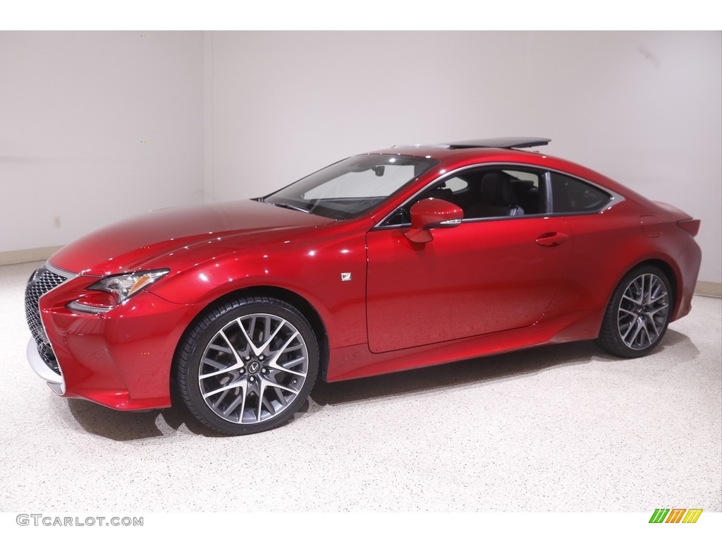 Infrared 2018 Lexus RC 350 F Sport AWD Exterior Photo #144646271