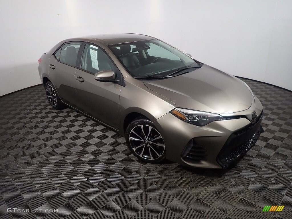 2019 Corolla SE - Falcon Gray metallic / Black photo #3