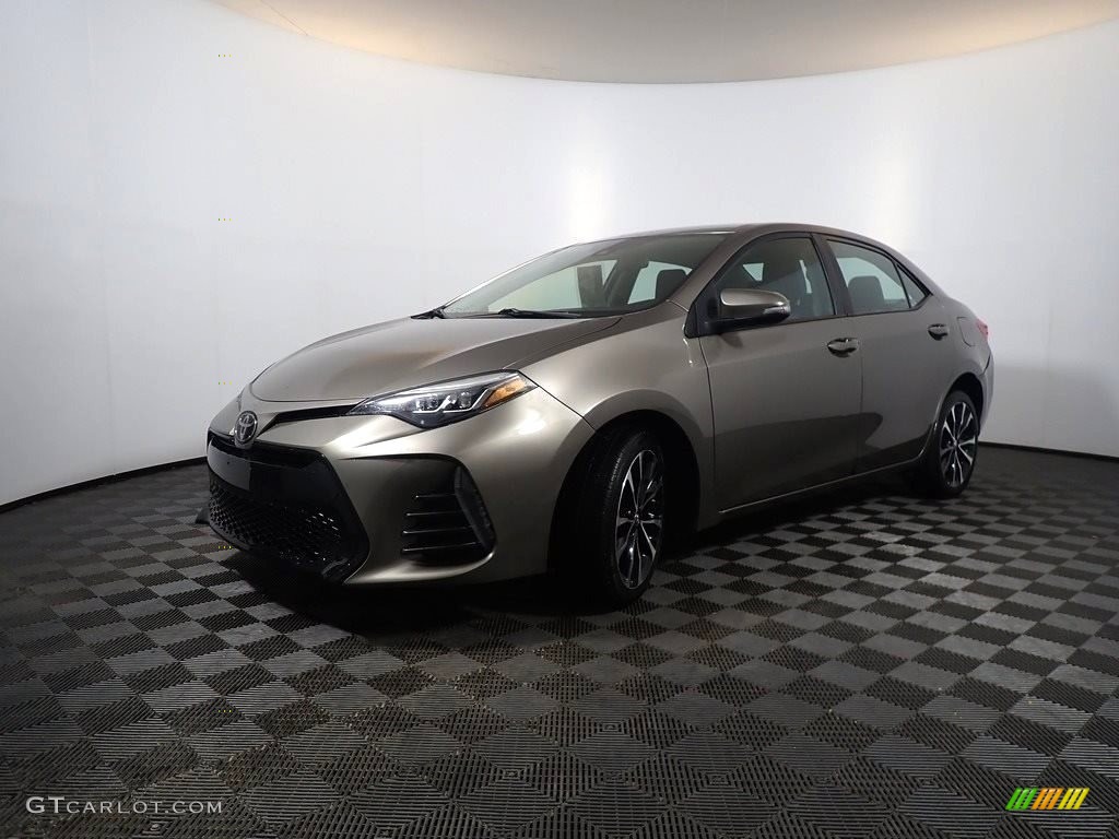 2019 Corolla SE - Falcon Gray metallic / Black photo #8