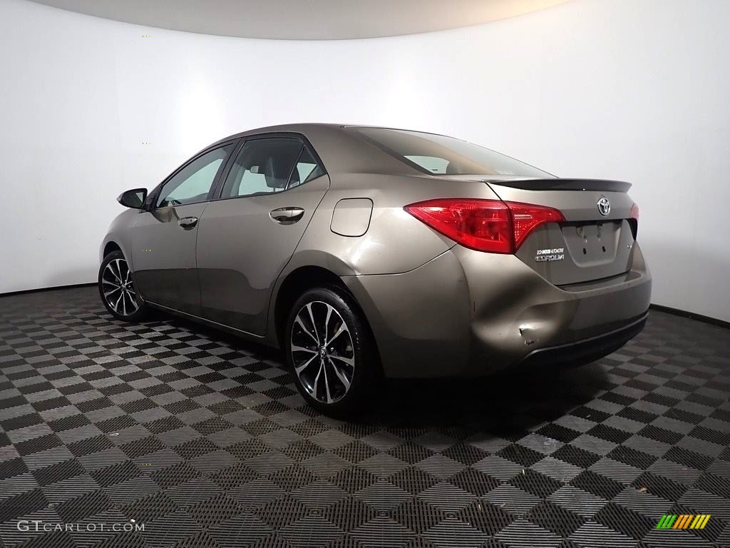 2019 Corolla SE - Falcon Gray metallic / Black photo #11