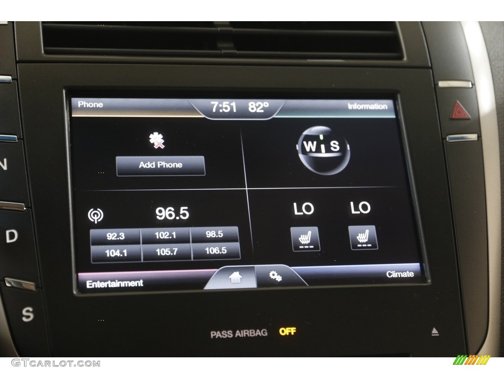 2016 Lincoln MKZ 2.0 AWD Audio System Photo #144646751