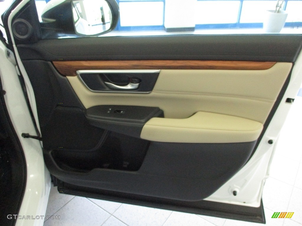 2019 CR-V EX-L AWD - Platinum White Pearl / Gray photo #14