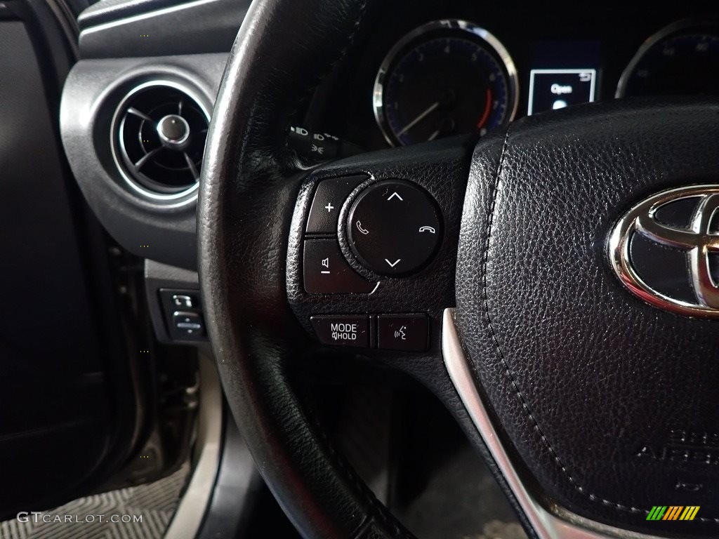 2019 Corolla SE - Falcon Gray metallic / Black photo #29