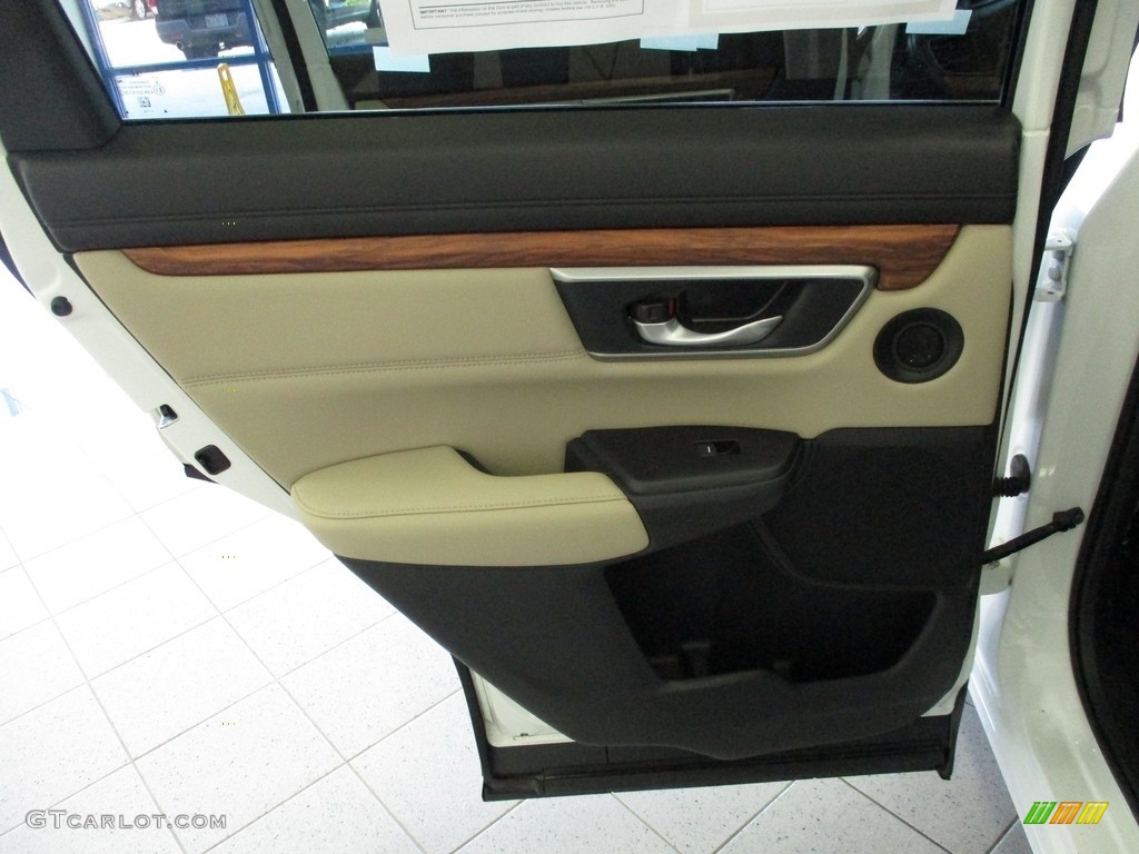 2019 CR-V EX-L AWD - Platinum White Pearl / Gray photo #23