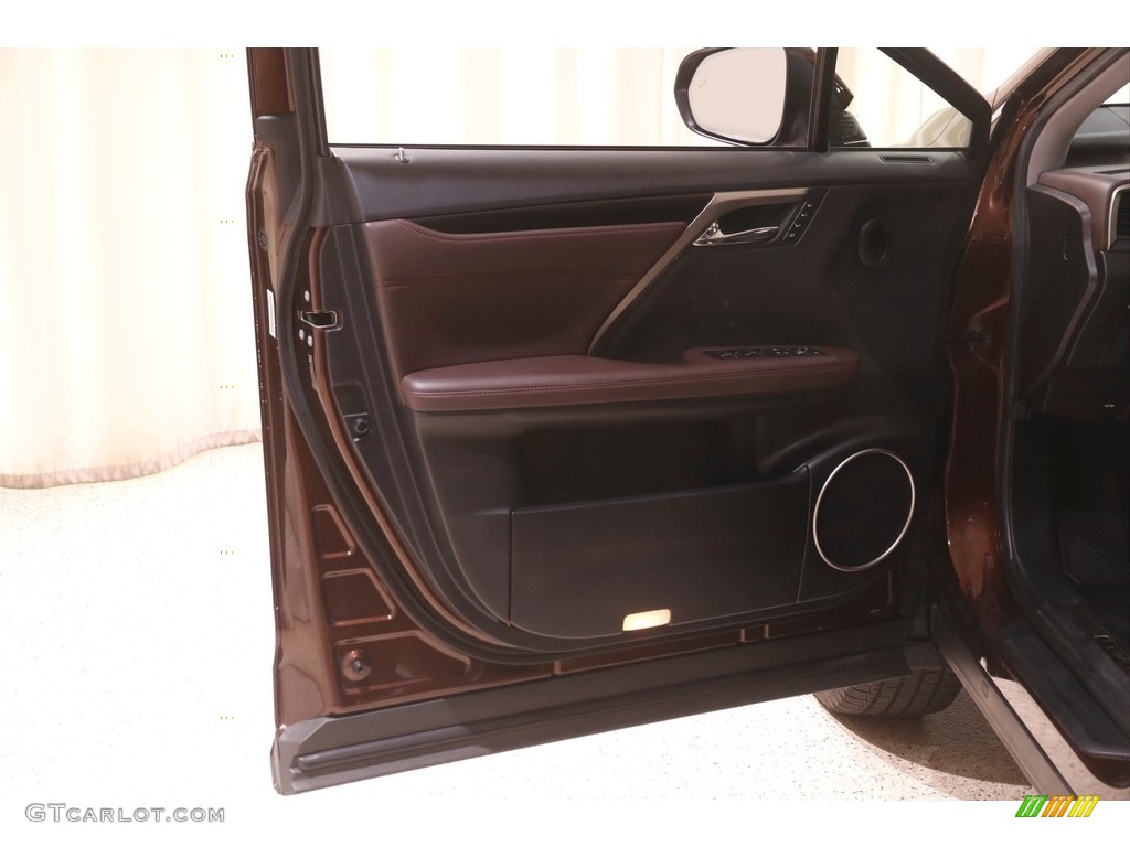 2016 Lexus RX 350 AWD Noble Brown Door Panel Photo #144646967