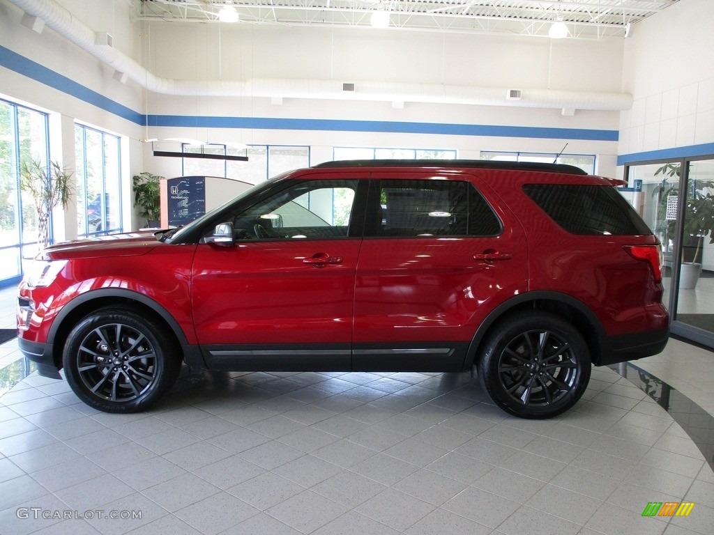 Ruby Red 2019 Ford Explorer XLT 4WD Exterior Photo #144647258