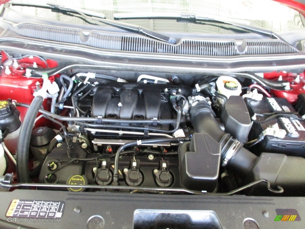 2019 Ford Explorer XLT 4WD 3.5 Liter DOHC 24-Valve Ti-VCT V6 Engine Photo #144647282