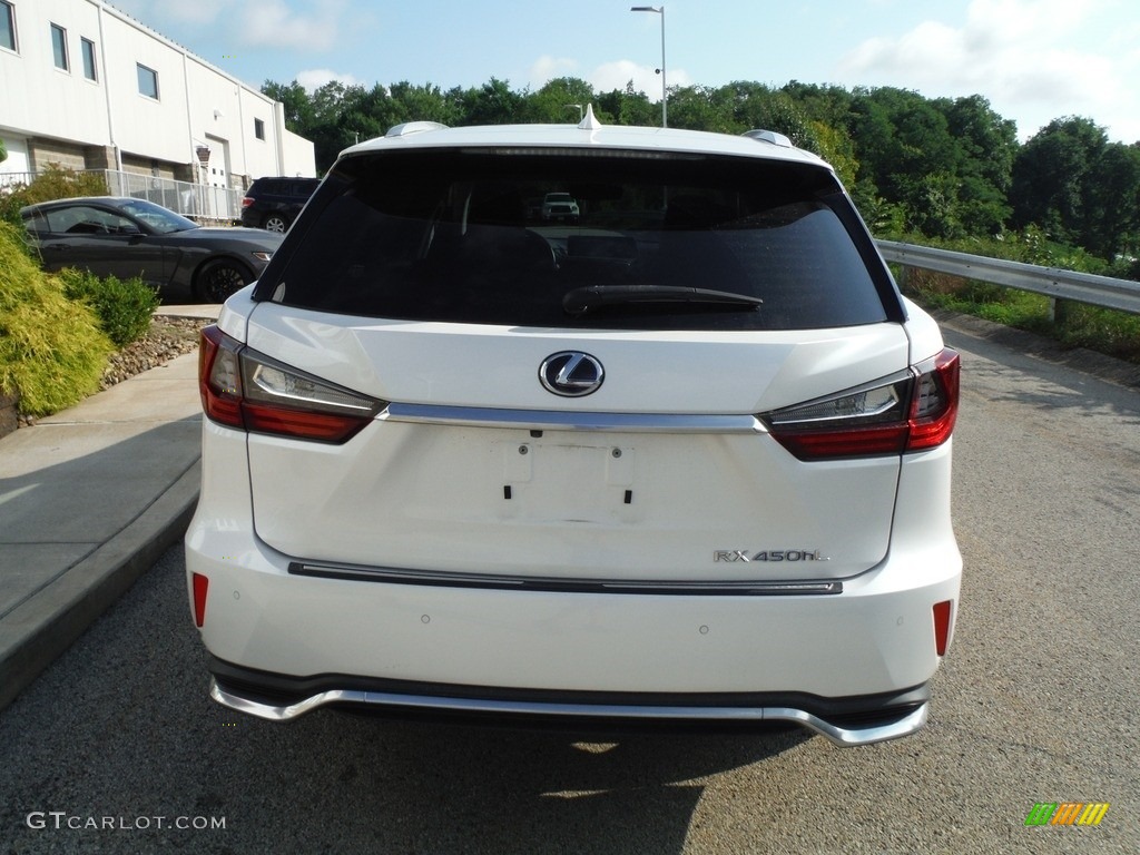 2019 RX 450hL AWD - Eminent White Pearl / Noble Brown photo #17