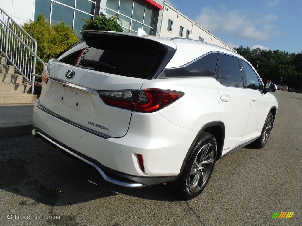 2019 RX 450hL AWD - Eminent White Pearl / Noble Brown photo #18