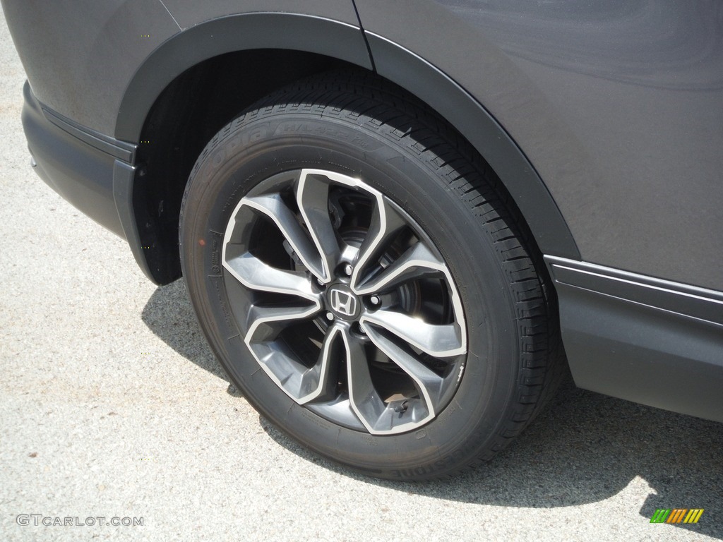 2020 CR-V EX-L AWD - Modern Steel Metallic / Gray photo #4
