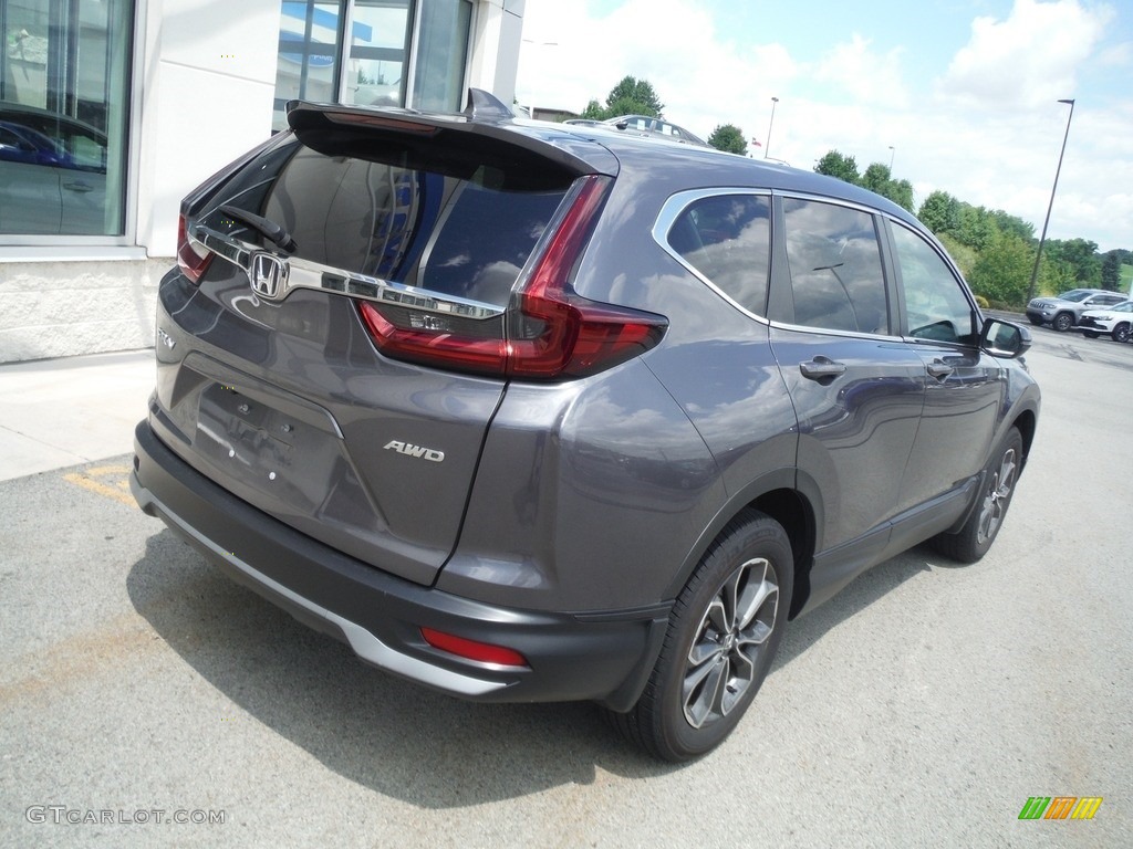 2020 CR-V EX-L AWD - Modern Steel Metallic / Gray photo #9