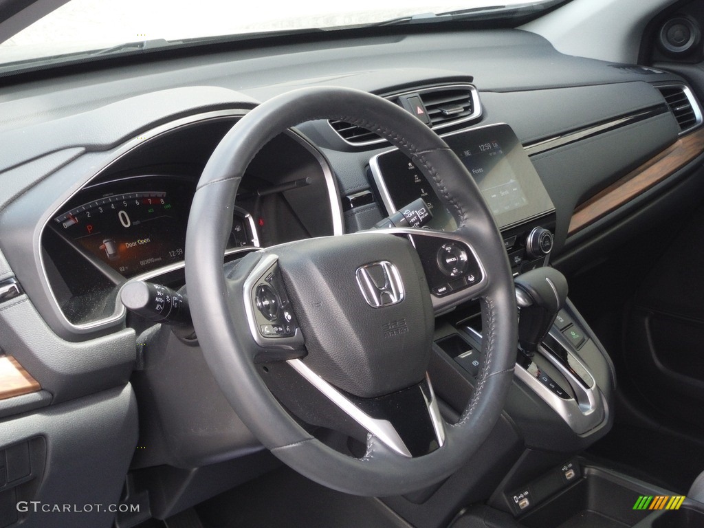 2020 CR-V EX-L AWD - Modern Steel Metallic / Gray photo #13