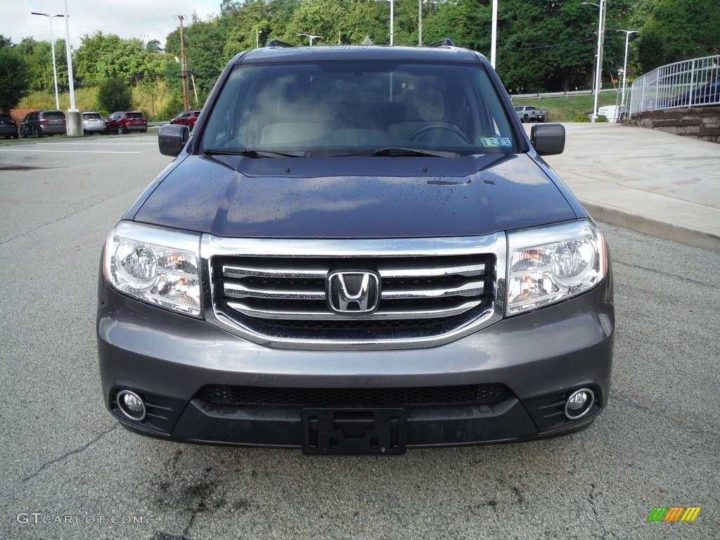 2015 Pilot SE 4WD - Modern Steel Metallic / Gray photo #11